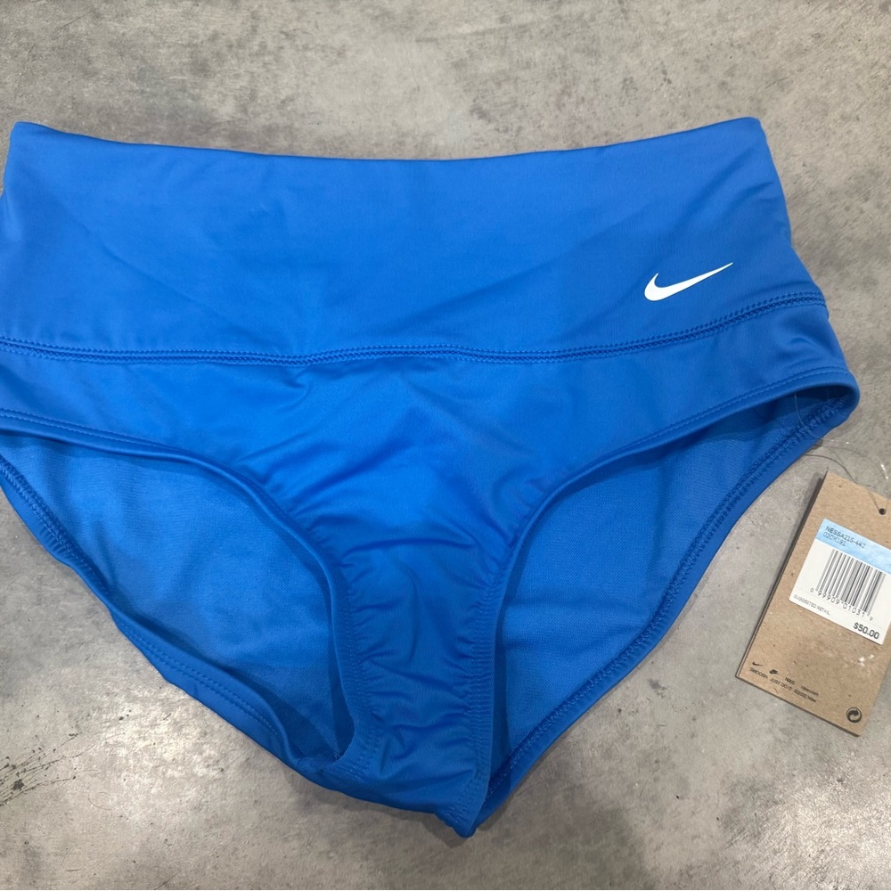 Nike Vibrant Blue Bikini Bottom M NWT
